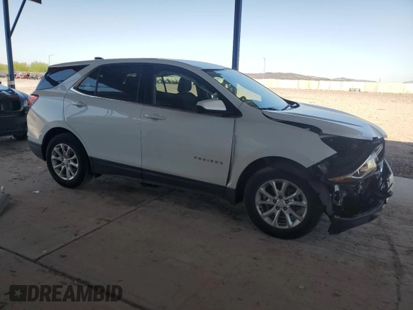 2018 Chevrolet Equinox LT z VIN 2GNAXJEV4J6350418, wystawiony jako Copart lot #56995065 z przebiegiem 49 600 mil mil oraz Szkoda całkowita • Salvage title. Historia ofert i sprzedaży dostępna na DreamBid. Obrazek 4.