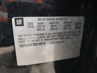 2014 Cadillac CTS Premium AWD z VIN 1G6AZ5SX7E0158072, wystawiony jako Copart lot #79503204 z przebiegiem 86 777 mil mil oraz Szkoda całkowita • Salvage title. Historia ofert i sprzedaży dostępna na DreamBid. Obrazek 13.