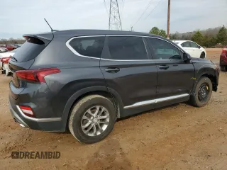 2020 Hyundai Santa Fe SE with VIN 5NMS23AD8LH188373, listed as a Copart auction lot 45139515 with 72,371 mi miles and Salvage Title. Bid and sale history available at carsss.com. Image 3.