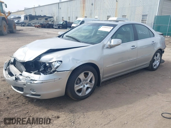 2005 Acura RL with VIN JH4KB16545C019697, listed as a IAAI auction lot 41880820 with Not provided miles and . Bid and sale history available at DreamBid. Image 2.
