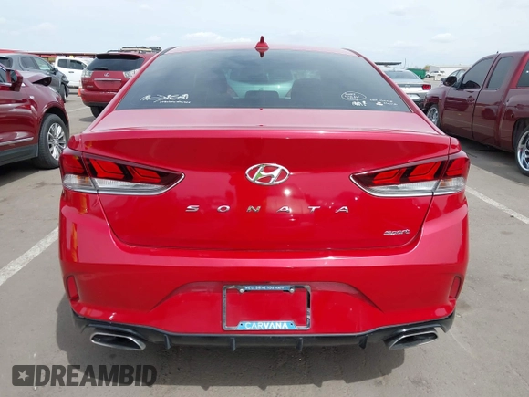 2018 Hyundai Sonata SEL with VIN 5NPE34AF4JH609393, listed as a IAAI auction lot 41915342 with 87,467 mi miles and . Bid and sale history available at DreamBid. Image 16.
