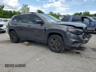 2021 Jeep Cherokee Altitude with VIN 1C4PJMLB9MD140093, listed as a Copart auction lot 58825095 with 79,896 mi miles and Salvage title. Bid and sale history available at DreamBid. Image 4.