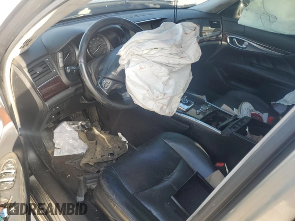 2013 Infiniti M37 with VIN JN1BY1AR3DM603708, listed as a Copart auction lot 85663994 with Not Provided miles and Salvage Title. Bid and sale history available at carsss.com. Image 8.