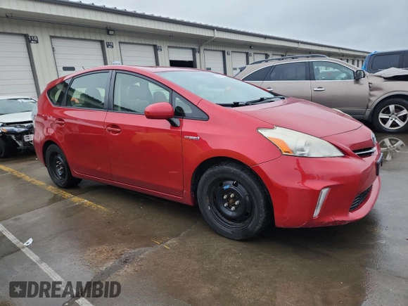 2014 Toyota Prius Two with VIN JTDZN3EU6E3321407, listed as a Copart auction lot 60397435 with 134,505 mi miles and Salvage title. Bid and sale history available at DreamBid. Image 4.