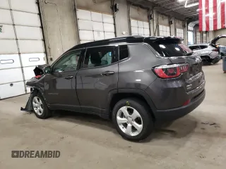 2020 Jeep Compass Latitude with VIN 3C4NJDBB7LT156620, listed as a Copart auction lot 81154344 with 55,098 mi miles and Salvage Title. Bid and sale history available at carsss.com. Image 2.