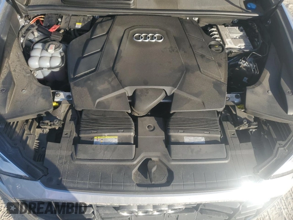 2021 Audi Q8 Premium with VIN WA1AVAF14MD033927, listed as a Copart auction lot 79293024 with 61,041 mi miles and Salvage Title. Bid and sale history available at carsss.com. Image 12.