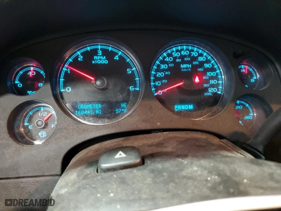2009 Chevrolet Silverado 1500 LTZ with VIN 3GCEK33M29G286099, listed as a Copart auction lot 51917955 with 160,443 mi miles and Salvage Title. Bid and sale history available at carsss.com. Image 9.
