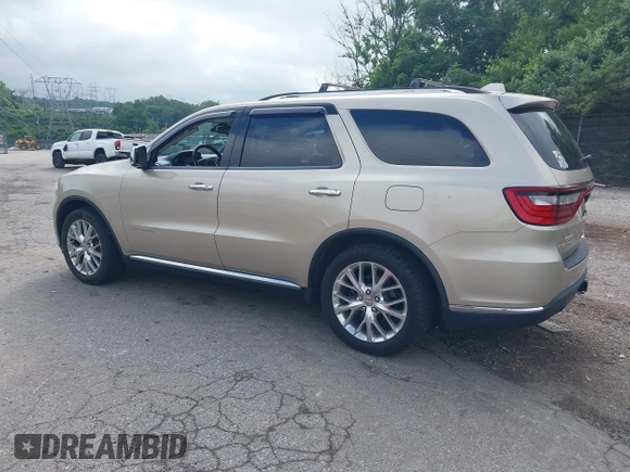 2015 Dodge Durango Citadel with VIN 1C4SDHET1FC702219, listed as a IAAI auction lot 42705080 with 159,995 mi miles and . Bid and sale history available at DreamBid. Image 3.