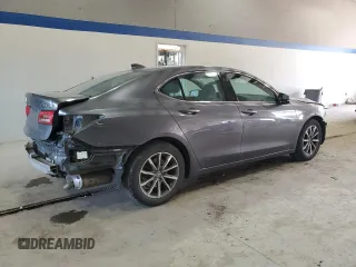2019 Acura TLX w/Technology Pkg with VIN 19UUB1F56KA002001, listed as a Copart auction lot 46343405 with 80,161 mi miles and Salvage Title. Bid and sale history available at carsss.com. Image 3.