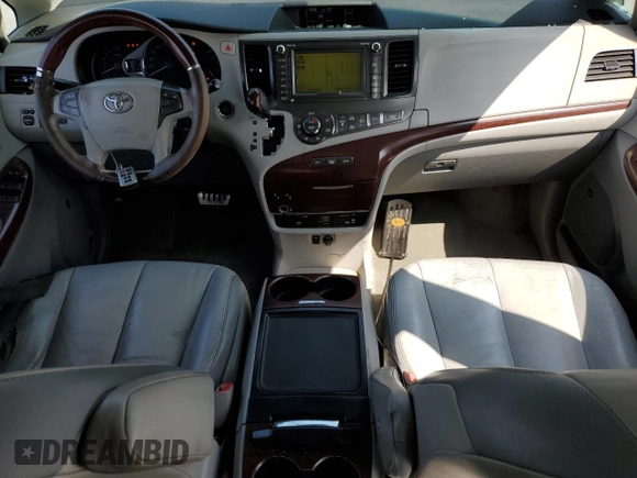 2012 Toyota Sienna XLE AAS with VIN 5TDYK3DC8CS224654, listed as a Copart auction lot 60927385 with 161,282 mi miles and Salvage title. Bid and sale history available at DreamBid. Image 8.