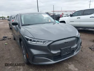2023 Ford Mustang Mach-E Select with VIN 3FMTK1R46PMB06250, listed as a IAAI auction lot 41380612 with 9,569 mi miles and . Bid and sale history available at DreamBid. Image 1.
