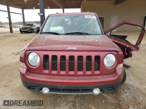 2016 Jeep Patriot High Altitude with VIN 1C4NJPFA6GD715895, listed as a Copart auction lot 45843675 with 63,022 mi miles and Salvage Title. Bid and sale history available at DreamBid. Image 5.