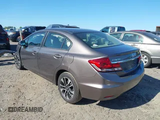 2013 Honda Civic EX with VIN 19XFB2F89DE268328, listed as a IAAI auction lot 42049105 with 121,176 mi miles and . Bid and sale history available at DreamBid. Image 3.