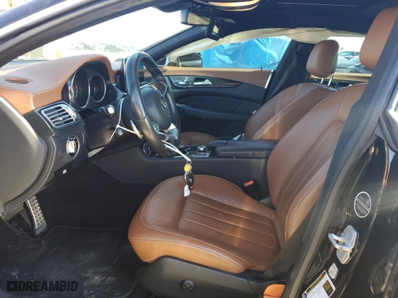 2016 Mercedes-Benz CLS with VIN WDDLJ6FB1GA165894, listed as a Copart auction lot 85794034 with 128,768 mi miles and Salvage Title. Bid and sale history available at carsss.com. Image 7.
