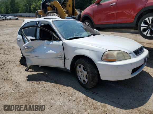 1998 Honda Civic EX with VIN 2HGEJ8644WH518386, listed as a Copart auction lot 86719974 with 295,482 mi miles and Salvage Title. Bid and sale history available at carsss.com. Image 4.