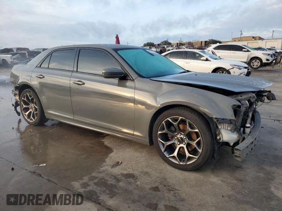 2018 Chrysler 300 S with VIN 2C3CCABG7JH151553, listed as a Copart auction lot 84757524 with 140,800 mi miles and Salvage Title. Bid and sale history available at DreamBid. Image 4.