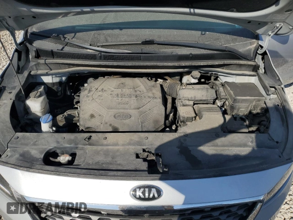2021 Kia Sedona LX with VIN KNDMB5C17M6664764, listed as a Copart auction lot 48717575 with 70,099 mi miles and Salvage Title. Bid and sale history available at carsss.com. Image 12.