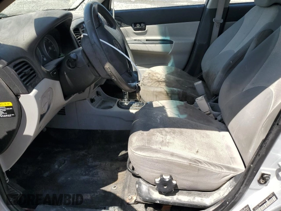 2011 Hyundai Accent GLS with VIN KMHCN4AC7BU619023, listed as a Copart auction lot 52868315 with 192,674 mi miles and Salvage Title. Bid and sale history available at carsss.com. Image 7.