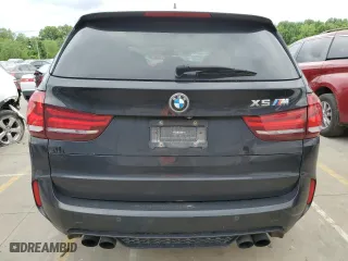 2015 BMW X5 M with VIN 5YMKT6C5XF0C89515, listed as a Copart auction lot 54364934 with 151,595 mi miles and Salvage Title. Bid and sale history available at carsss.com. Image 6.