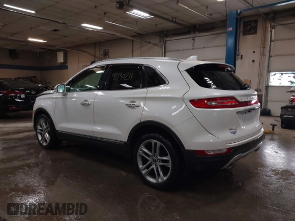 2019 Lincoln MKC Reserve with VIN 5LMCJ3D9XKUL17812, listed as a IAAI auction lot 41730211 with 56,716 mi miles and . Bid and sale history available at DreamBid. Image 3.