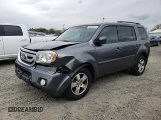 2011 Honda Pilot EX-L z VIN 5FNYF4H56BB093216, wystawiony jako Copart lot #48489875 z przebiegiem 114 879 mil mil oraz Szkoda całkowita • Salvage title. Historia ofert i sprzedaży dostępna na DreamBid. Obrazek 1.