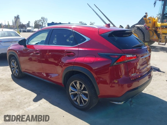 2015 Lexus NX 200t with VIN JTJYARBZ3F2000634, listed as a IAAI auction lot 41658026 with 94,604 mi miles and . Bid and sale history available at DreamBid. Image 3.