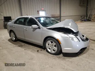 2010 Mercury Milan with VIN 3MEHM0HA9AR613268, listed as a Copart auction lot 52582055 with 26,587 mi miles and Salvage Title. Bid and sale history available at carsss.com. Image 4.