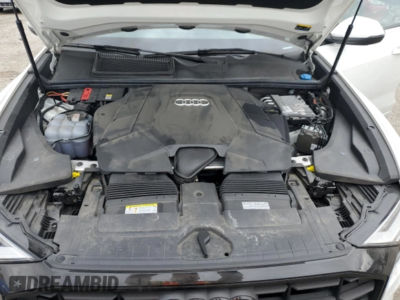 2021 Audi Q8 Premium with VIN WA1AVAF15MD018823, listed as a Copart auction lot 45412314 with 19,713 mi miles and Clean Title. Bid and sale history available at carsss.com. Image 12.