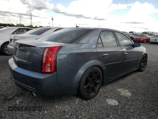 2005 Cadillac CTS-V with VIN 1G6DN56S450184362, listed as a Copart auction lot 73889694 with 0 mi miles and Salvage Title. Bid and sale history available at carsss.com. Image 3.