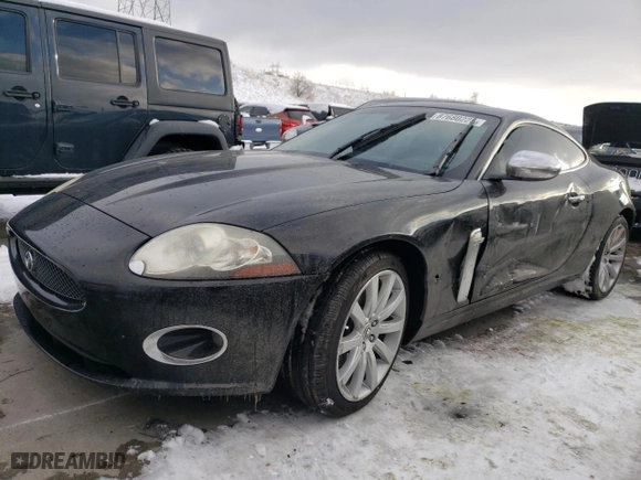 2008 Jaguar XK with VIN SAJWA43B485B24545, listed as a Copart auction lot 87680225 with NaN miles and Salvage Title. Bid and sale history available at carsss.com. Image 1.