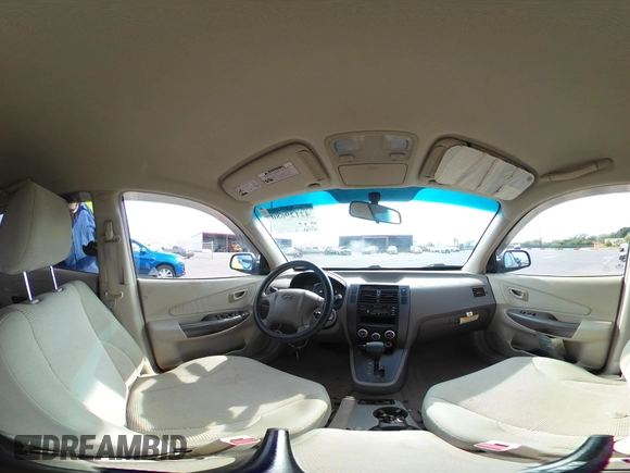 2006 Hyundai Tucson GL with VIN KM8JM12B26U340745, listed as a IAAI auction lot 42129680 with 87,133 mi miles. Bid and sale history available at carsss.com. Image 18.