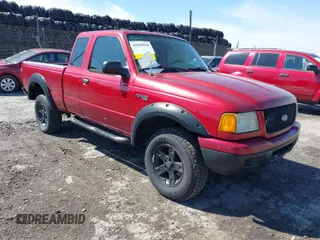2003 Ford Ranger XL Fleet with VIN 1FTZR15EX3TA44419, listed as a IAAI auction lot 41820910 with 164,877 mi miles. Bid and sale history available at carsss.com. Image 1.