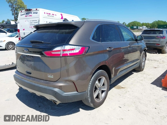 2019 Ford Edge SEL with VIN 2FMPK3J90KBB67205, listed as a IAAI auction lot 41836997 with 86,805 mi miles. Bid and sale history available at carsss.com. Image 4.