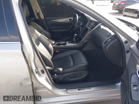 2014 Infiniti Q50 Sport with VIN JN1BV7AP9EM674097, listed as a IAAI auction lot 41741697 with 105,797 mi miles and . Bid and sale history available at DreamBid. Image 5.