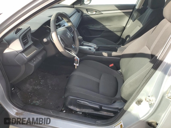 2019 Honda Civic LX with VIN 2HGFC2F64KH598215, listed as a Copart auction lot 41570505 with 33,768 mi miles and Non Repairable. Bid and sale history available at DreamBid. Image 7.