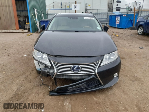 2013 Lexus ES 300h with VIN JTHBW1GG4D2003735, listed as a Copart auction lot 54612685 with 130,280 mi miles and Salvage Title. Bid and sale history available at DreamBid. Image 5.
