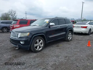 2012 Jeep Grand Cherokee Overland with VIN 1C4RJECT3CC281835, listed as a IAAI auction lot 41994148 with 145,741 mi miles. Bid and sale history available at carsss.com. Image 17.