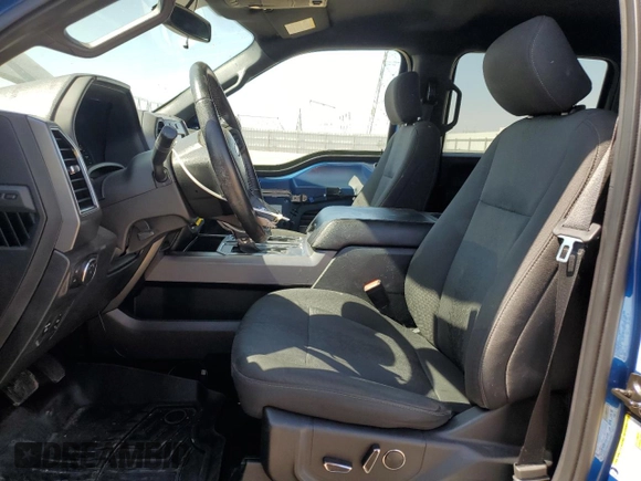 2018 Ford F-150 XL with VIN 1FTEW1EP6JFC70686, listed as a Copart auction lot 60235545 with 131,528 mi miles and Salvage title. Bid and sale history available at DreamBid. Image 7.