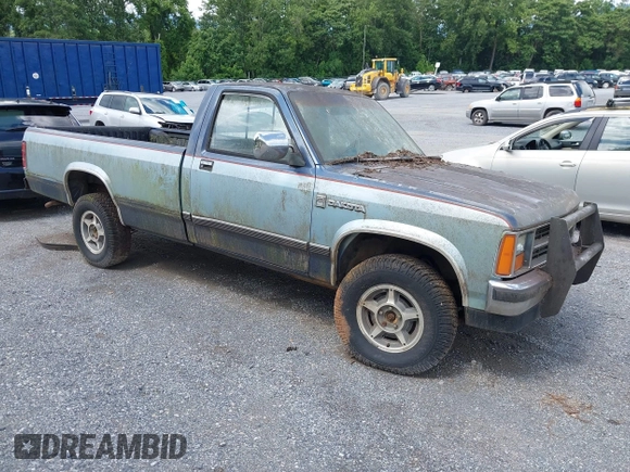 1987 Dodge Dakota с VIN 1B7GR14M9HS404759, выставлен на аукционе IAAI как лот 42513734 с пробегом 95 125 миль миль и . История ставок и продаж доступна на DreamBid. Изображение 1.