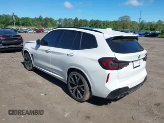 2022 BMW X3 M with VIN 5YM13EC05N9J35019, listed as a IAAI auction lot 42303329 with 44,972 mi miles and . Bid and sale history available at DreamBid. Image 3.