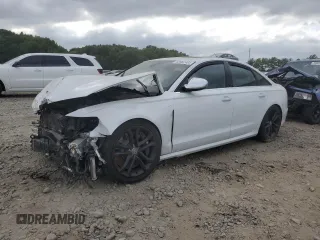 2014 Audi S6 Prestige with VIN WAUF2AFCXEN023904, listed as a Copart auction lot 68962404 with 0 mi miles and Salvage Title. Bid and sale history available at carsss.com. Image 1.