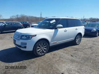 2014 Land Rover Range Rover HSE with VIN SALGS2WF0EA173141, listed as a IAAI auction lot 41822539 with 78,584 mi miles and . Bid and sale history available at DreamBid. Image 2.