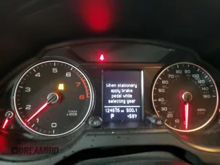 2015 Audi Q5 Premium Plus with VIN WA1LFAFP2FA024061, listed as a Copart auction lot 51089535 with 124,676 mi miles and Salvage Title. Bid and sale history available at carsss.com. Image 9.