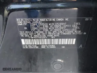 2015 Toyota RAV4 XLE with VIN 2T3WFREV7FW133974, listed as a IAAI auction lot 41818894 with 118,296 mi miles. Bid and sale history available at carsss.com. Image 9.