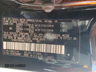 2017 Toyota Sienna XLE с VIN 5TDDZ3DC4HS176328, выставлен на аукционе Copart как лот 53185675 с пробегом 80 226 миль миль и Списание • Salvage title. История ставок и продаж доступна на DreamBid. Изображение 15.