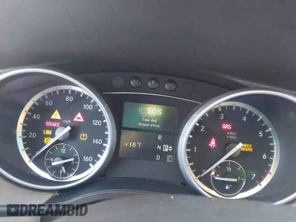 2011 Mercedes-Benz R 350 with VIN 4JGCB6FE3BA114001, listed as a IAAI auction lot 41309561 with 126,819 mi miles and . Bid and sale history available at DreamBid. Image 12.