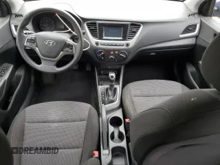 2021 Hyundai Accent SE with VIN 3KPC24A69ME129501, listed as a Copart auction lot 57525015 with 99,623 mi miles and Non repairable. Bid and sale history available at DreamBid. Image 8.