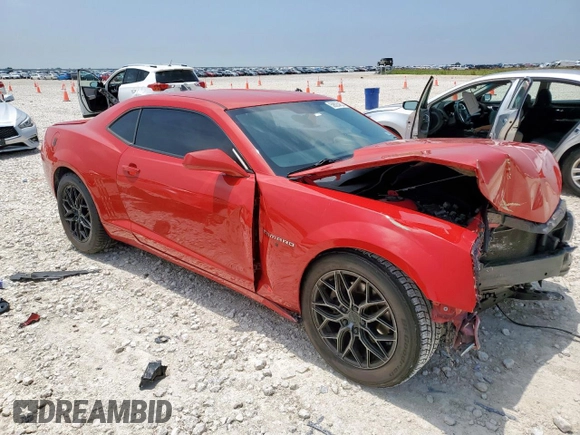 2013 Chevrolet Camaro LS z VIN 2G1FA1E38D9194605, wystawiony jako Copart lot #59820455 z przebiegiem Nie podano mil oraz Czysty tytuł • Clean title. Historia ofert i sprzedaży dostępna na DreamBid. Obrazek 4.