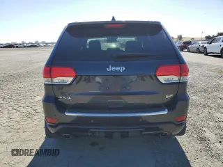 2015 Jeep Grand Cherokee Overland with VIN 1C4RJFCM3FC887817, listed as a Copart auction lot 57420185 with 145,971 mi miles and Clean title. Bid and sale history available at DreamBid. Image 6.