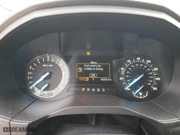 2018 Ford Edge SE with VIN 2FMPK3G92JBB25169, listed as a Copart auction lot 46334935 with 95,695 mi miles and Salvage Title. Bid and sale history available at carsss.com. Image 9.